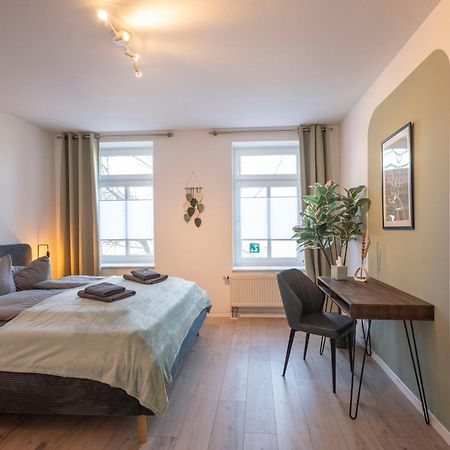 Boho-Suite - Sauna, Netflix, Nespresso, Zentral, Messe Chemnitz Eksteriør bilde